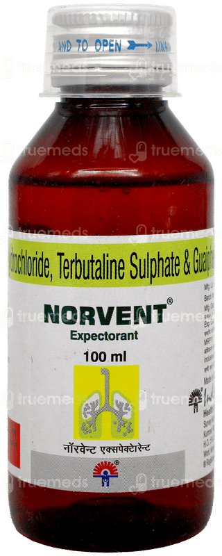 Norvent Expectorant 100Ml